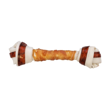 Petstyle living geknoopt bot multicolor met kip