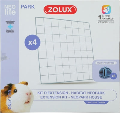Zolux Neolife Neopark Meerschweinchen-Erweiterungsset Netzpaneele