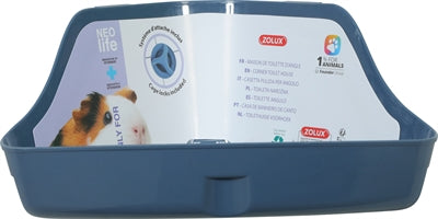 Zolux Neolife Eck-WC Meerschweinchen blau