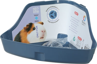 Zolux Neolife Eck-WC Meerschweinchen blau
