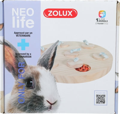 Zolux Neolife Leckerlischale Kaninchenholz
