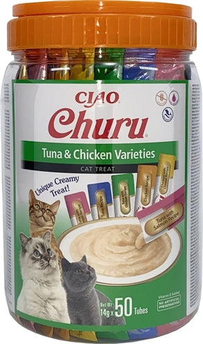 Inaba Churu Multipack Thunfisch-Hähnchen-Sorten