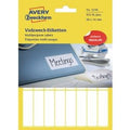 Avery huismerk 3336 handmatige etiket 50x14mm wit