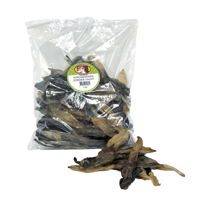 Petsnack Kaninchenohren ohne Fell