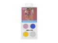 Boland set palet schmink op waterbasis prinses (4 potjes en 1 applicator)