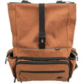 Trixie Rolltop-Rucksack mit Gürteltasche, rostfarben