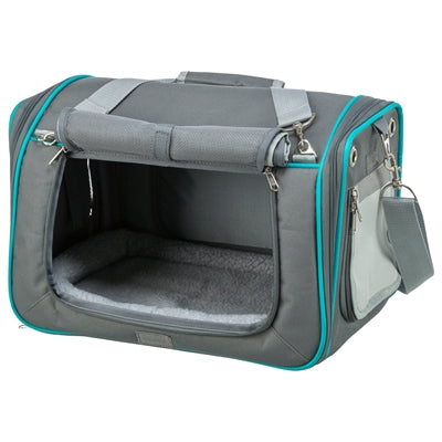 Trixie Reisetasche Vicky Nager mit herausnehmbarem Innenkissen, grau