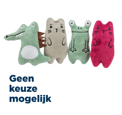 Trixie Plüschtier mit Katzenminze, verschiedene Farben