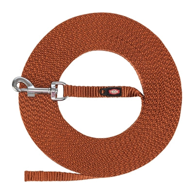 Trixie Hundeleine mit Zugseil, extra hellrostbraun