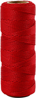 Creativ company bamboekoord, dikte 1 mm, rood, 65 m 1 rol