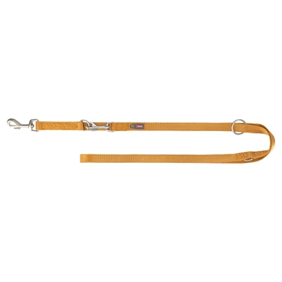 Trixie Premium-Hundeleine, verstellbar, Currygelb