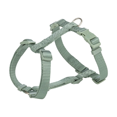 Trixie Premium-Hundegeschirr, H-Geschirr, Salbeigrün