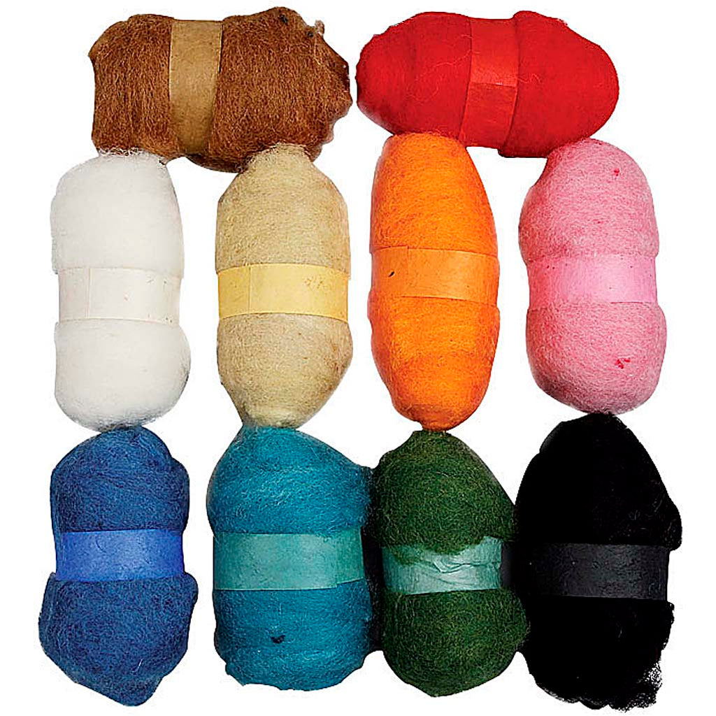 Creativ company https: www.cchobby.nl gekaarde-wol-diverse-kleuren-10x25-gr-1-doos