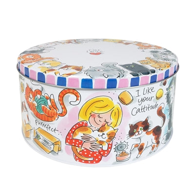 Blonde Amsterdamer Aufbewahrungsdose Katze