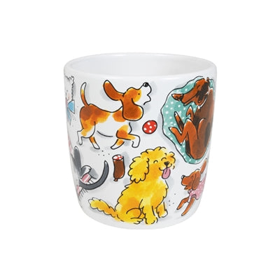 Blond Amsterdam, stämmige Tasse, Hundeliebe