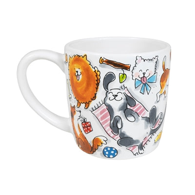Blond Amsterdam, stämmige Tasse, Hundeliebe