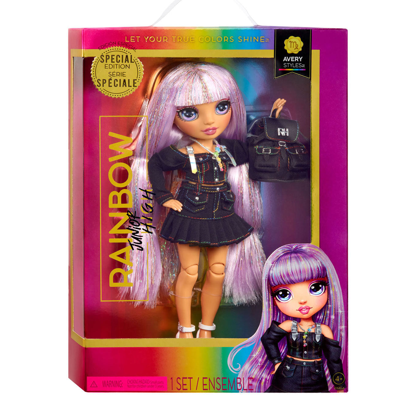 Rainbow High Rainbow High Junior High Fashion Welpe Avery
