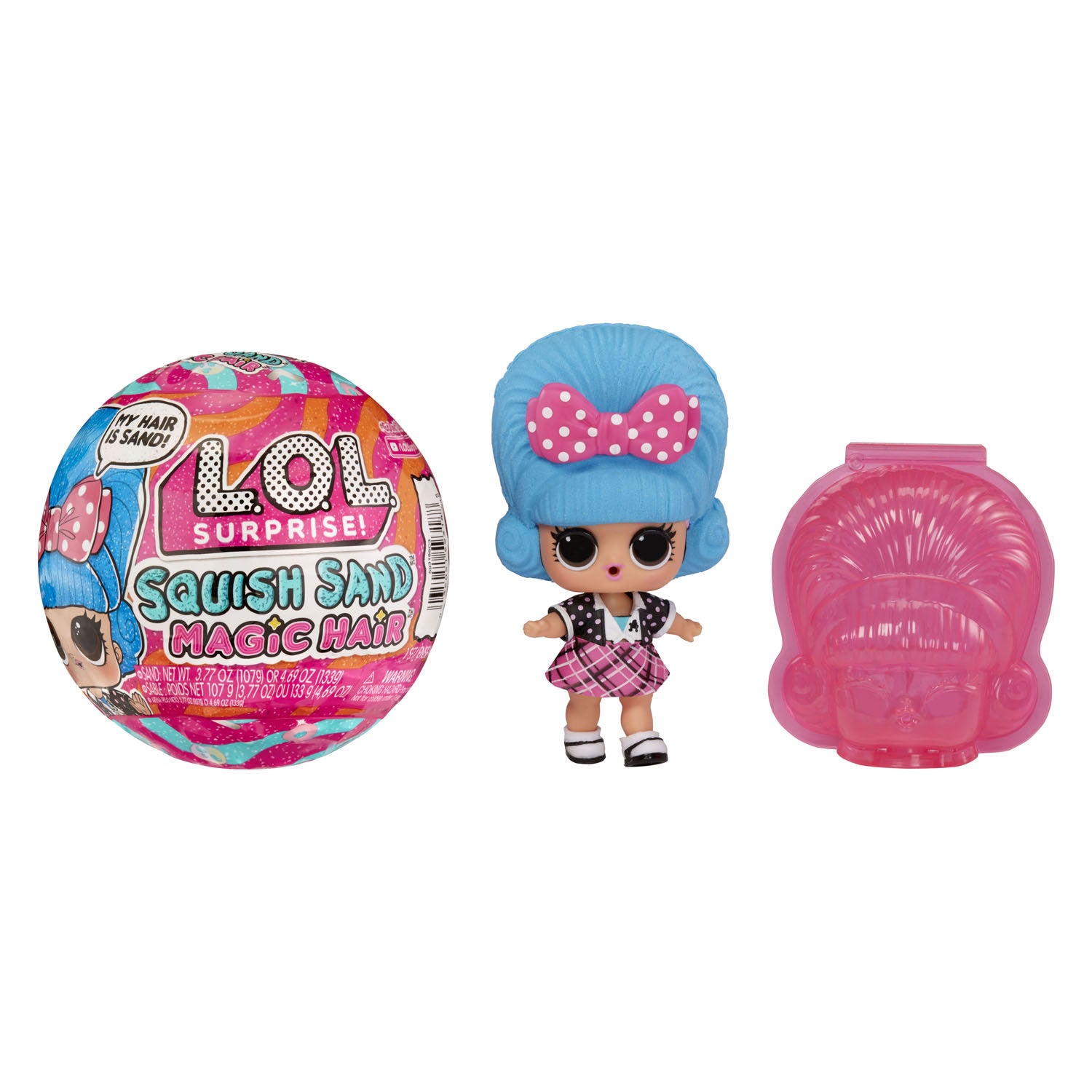 LOL Surprise Mini-Puppe mit Quetschsand