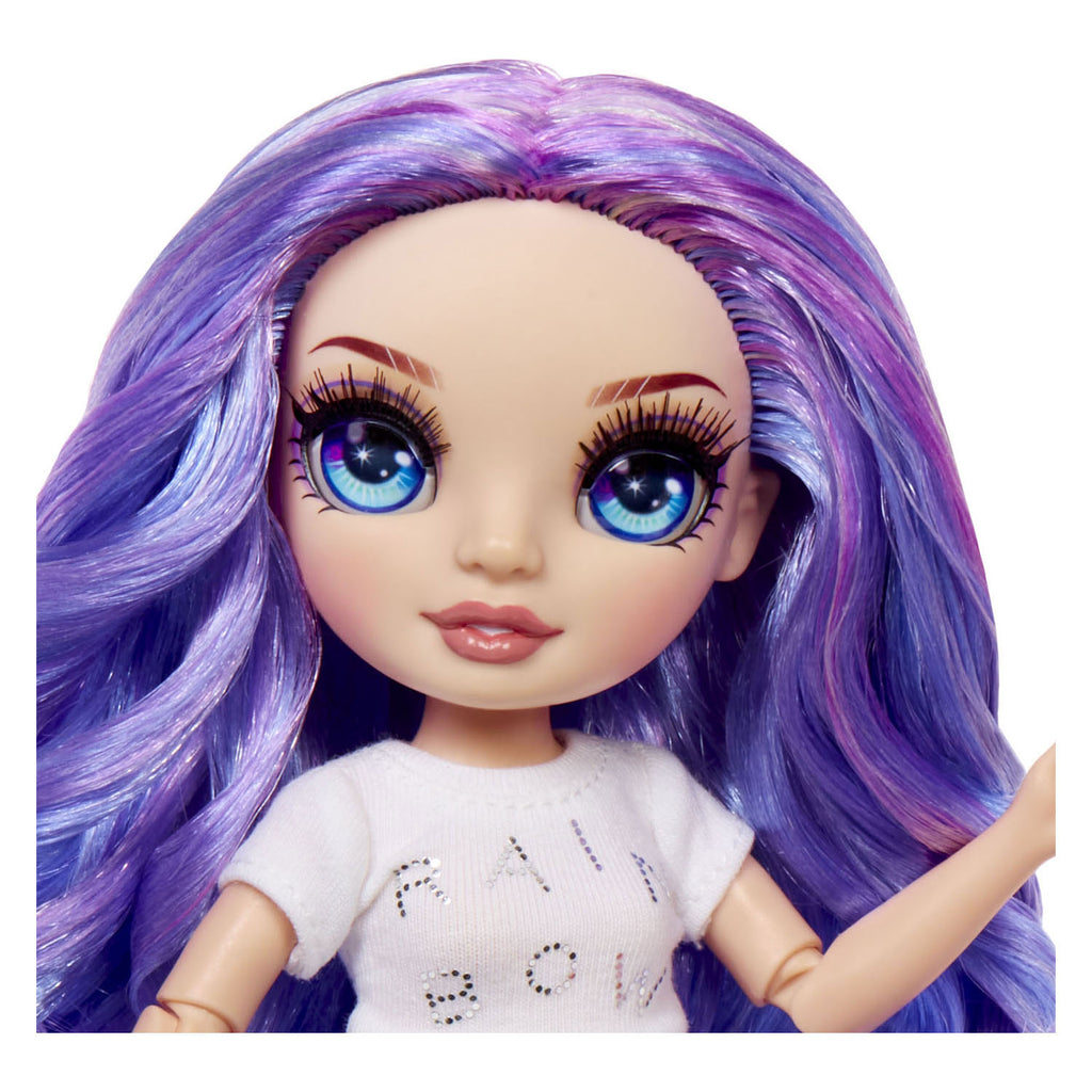 MGA Entertainment Rainbow High Junior High Pyjama-Party Modepuppe VIO