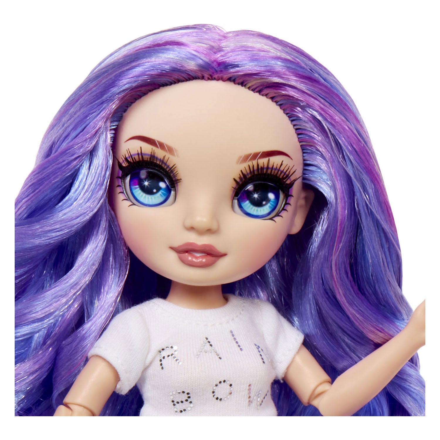 MGA Entertainment Rainbow High Junior High Pyjama-Party Modepuppe VIO