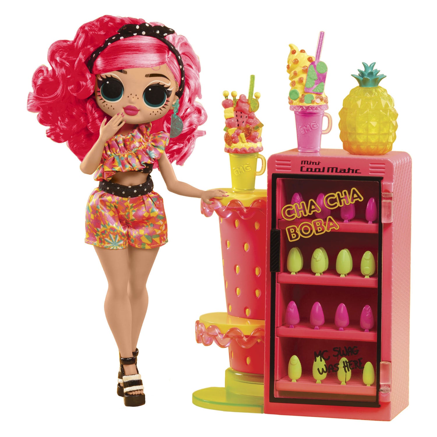 L.o.l. surprise o.m.g. sweet nails pinky pops fruit shop