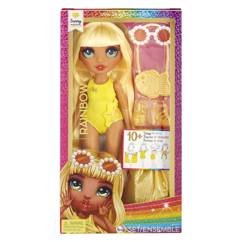 MGA Entertainment Rainbow High Swim Style Pop - sonnig