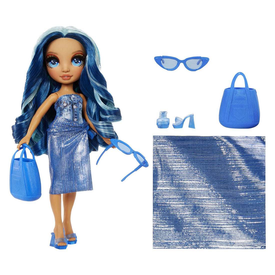 MGA Entertainment Rainbow High Swim Style Puppe - Skyler