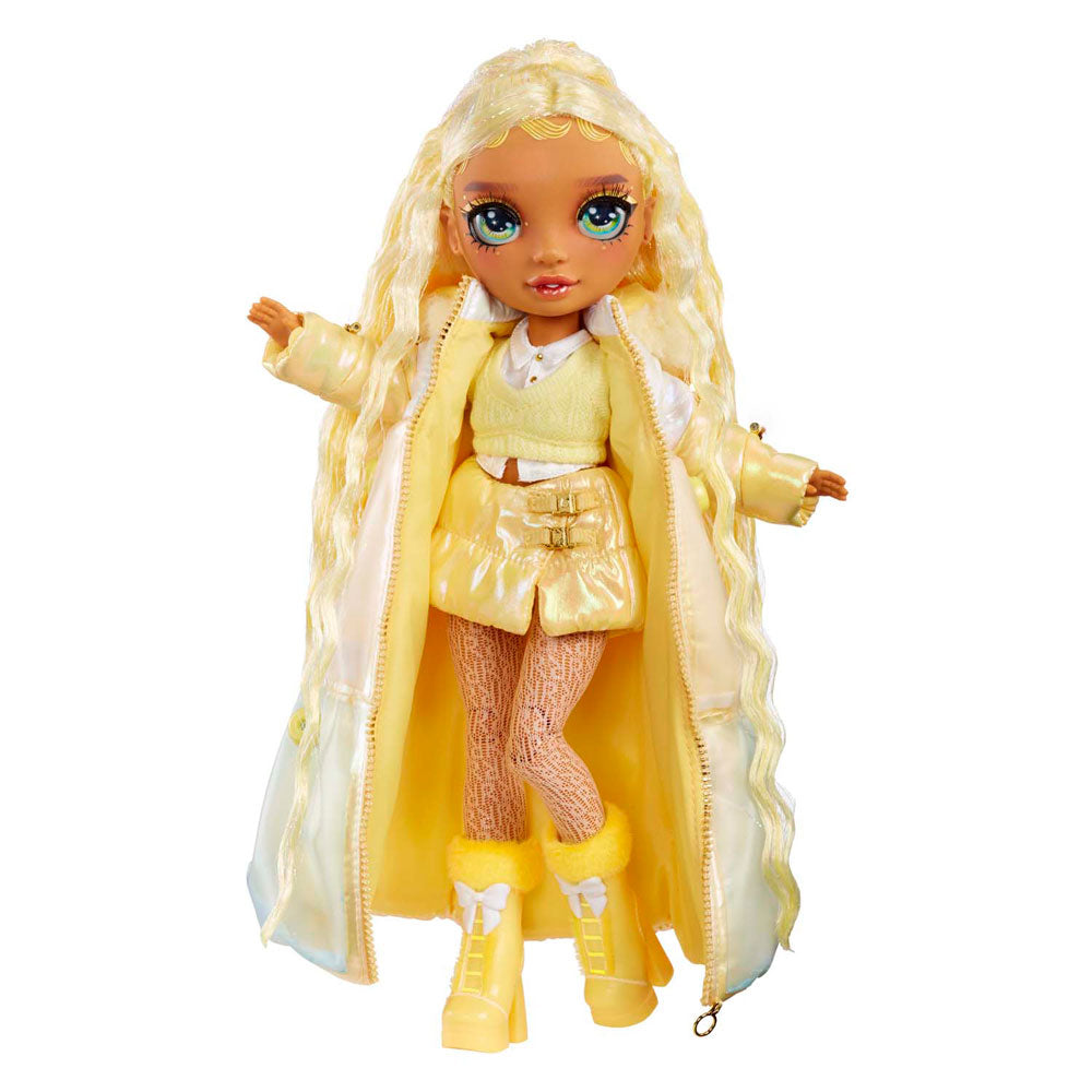 Mga entertainment rainbow high winter wonderland pop - sunny geel