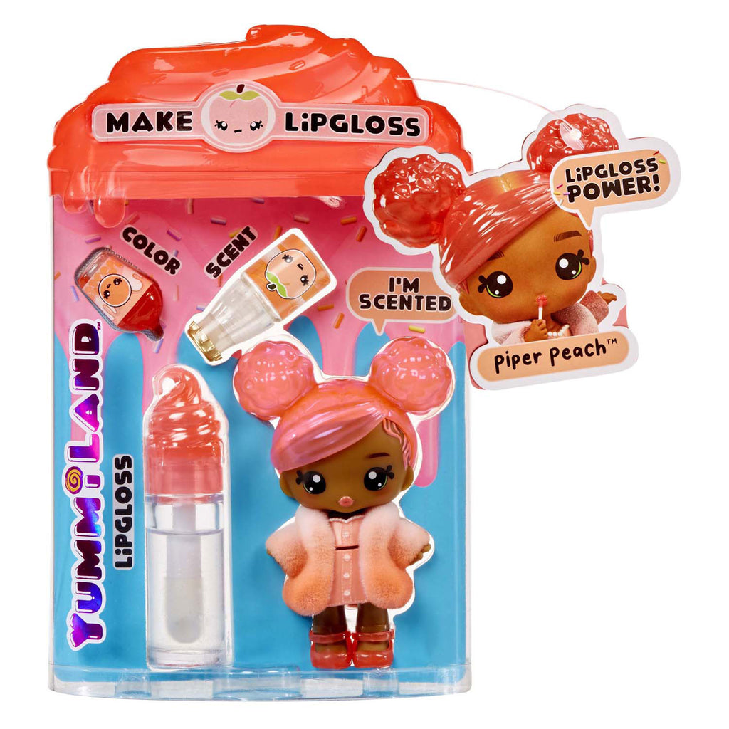 MGA Entertainment Yummiland Lipgloss Pop Piper Peach