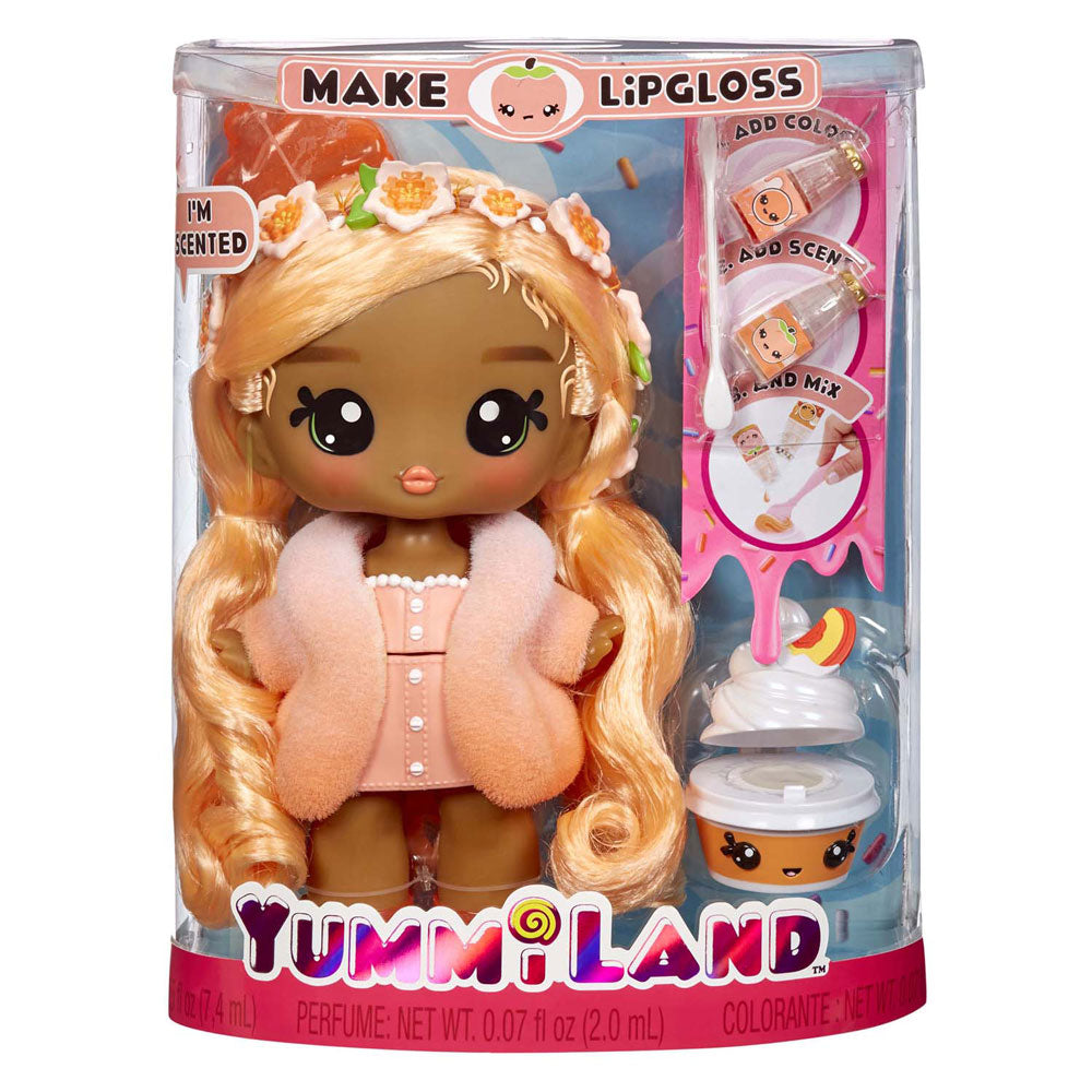 MGA Entertainment Yummiland Big Pop + Lipgloss Animal - Piper Peach