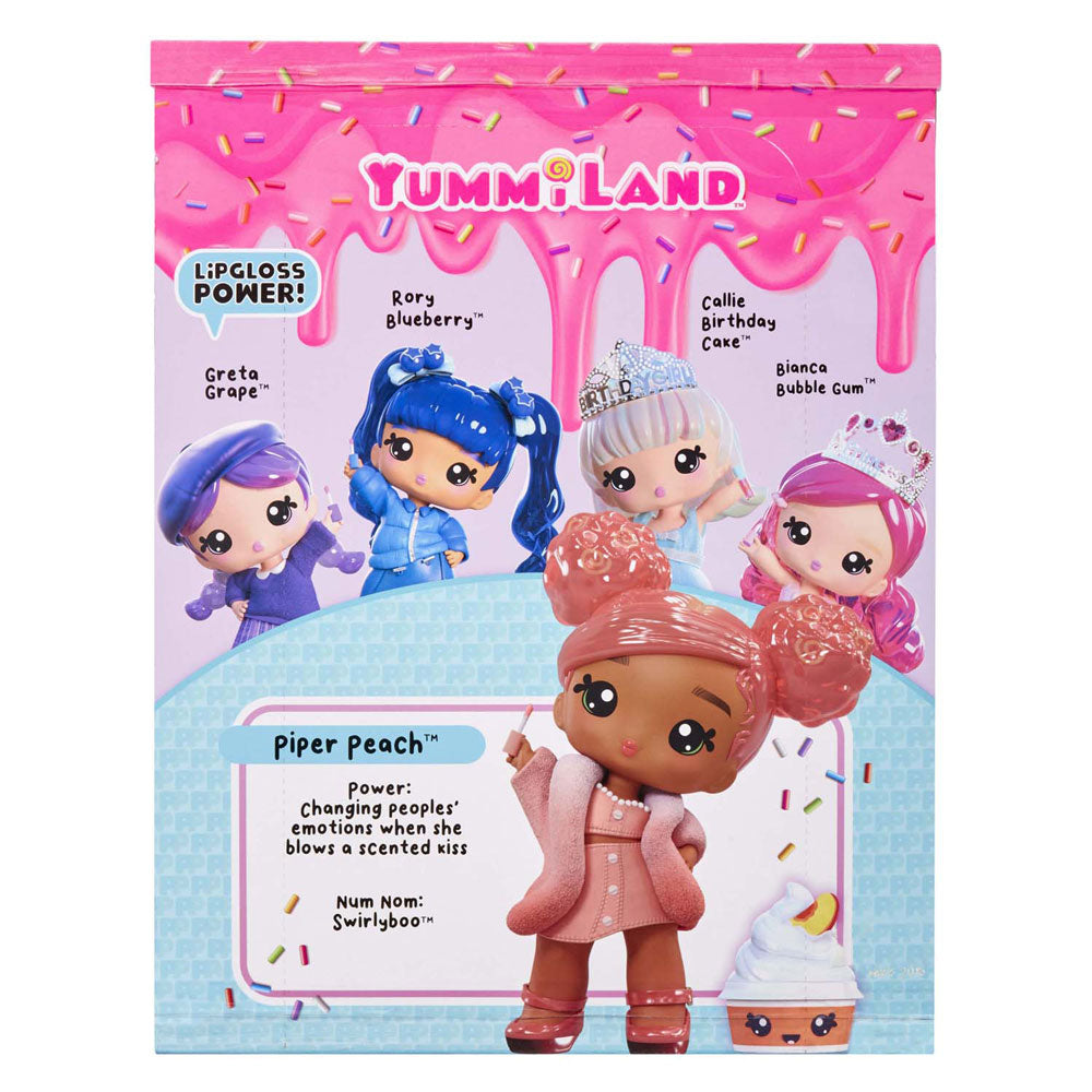 MGA Entertainment Yummiland Big Pop + Lipgloss Animal - Piper Peach