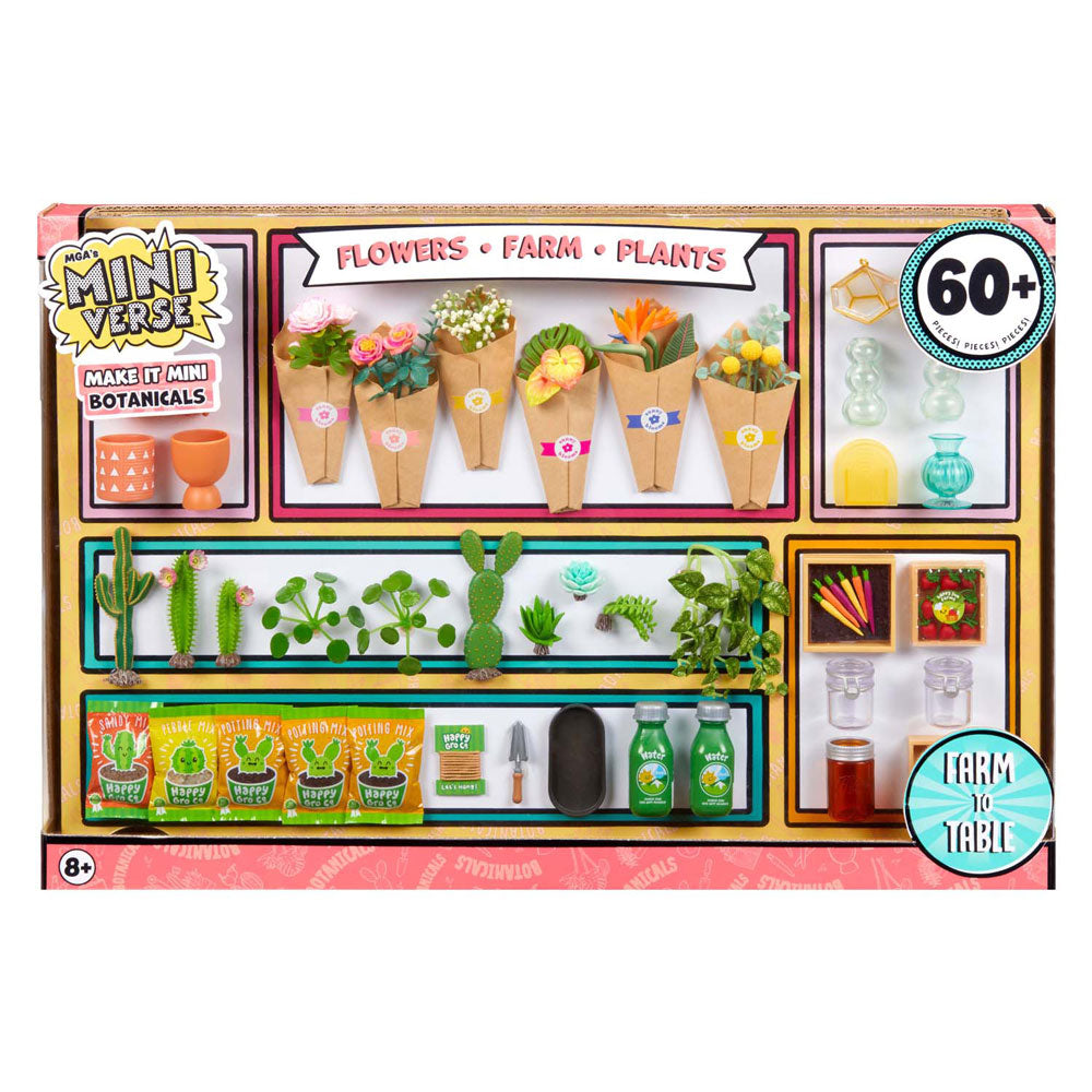 MGA Entertainment präsentiert: Mga's Miniverse – Mini-Pflanztöpfe mit botanischen Motiven