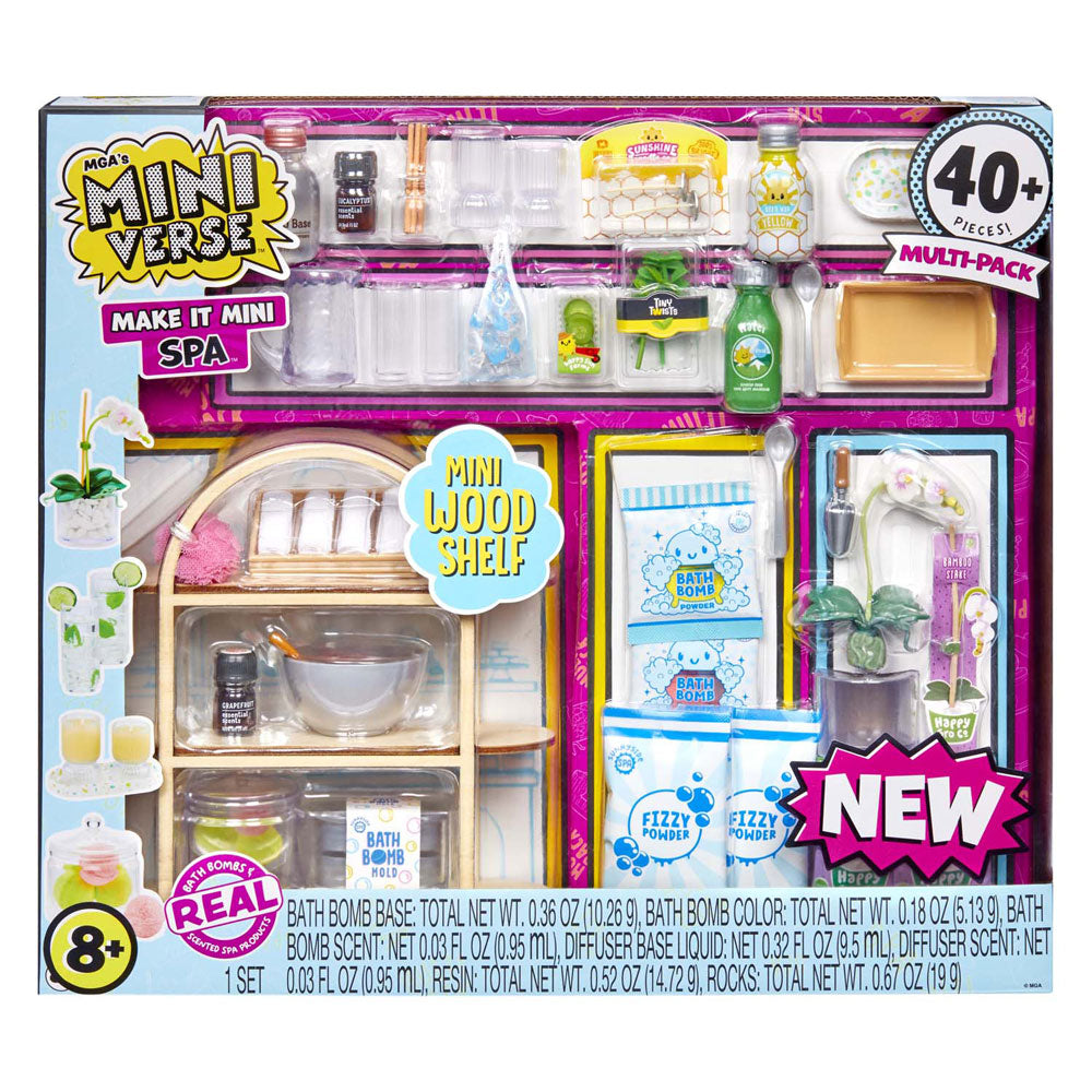 MGA Entertainment Mgas Miniversum macht es zum Mini-Spa – Multipack