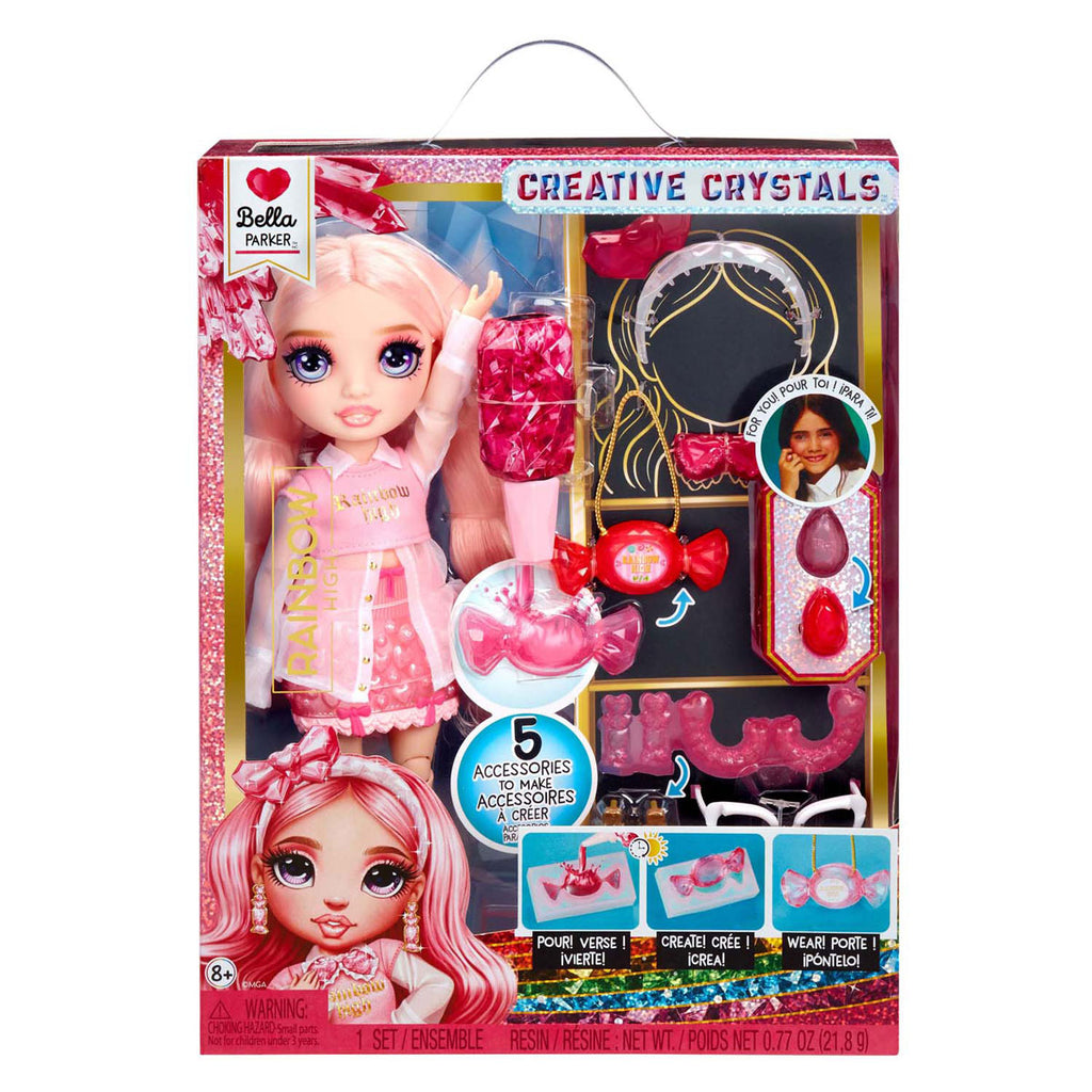 MGA Entertainment Rainbow High Crystal Fashion Modepuppe - Bella