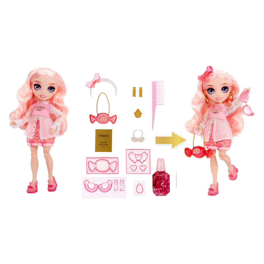 MGA Entertainment Rainbow High Crystal Fashion Modepuppe - Bella