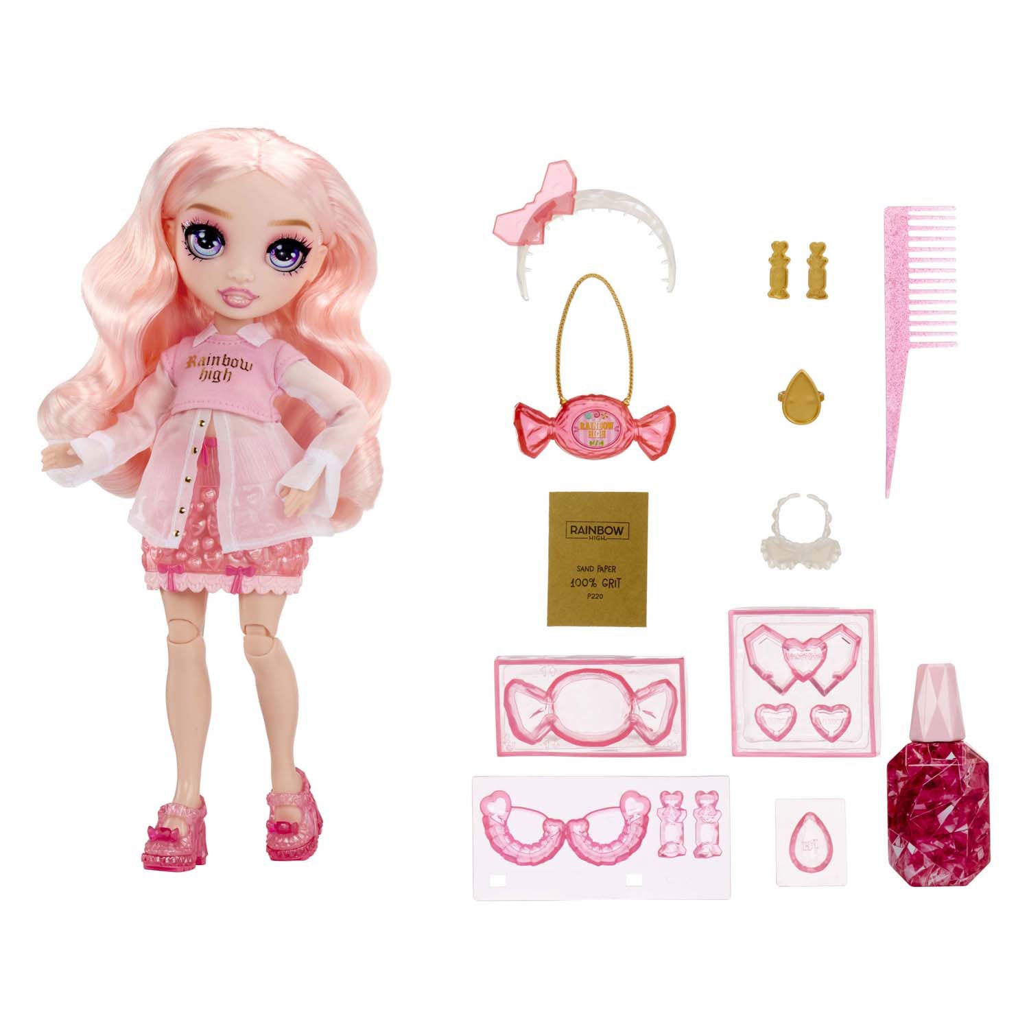 MGA Entertainment Rainbow High Crystal Fashion Modepuppe - Bella