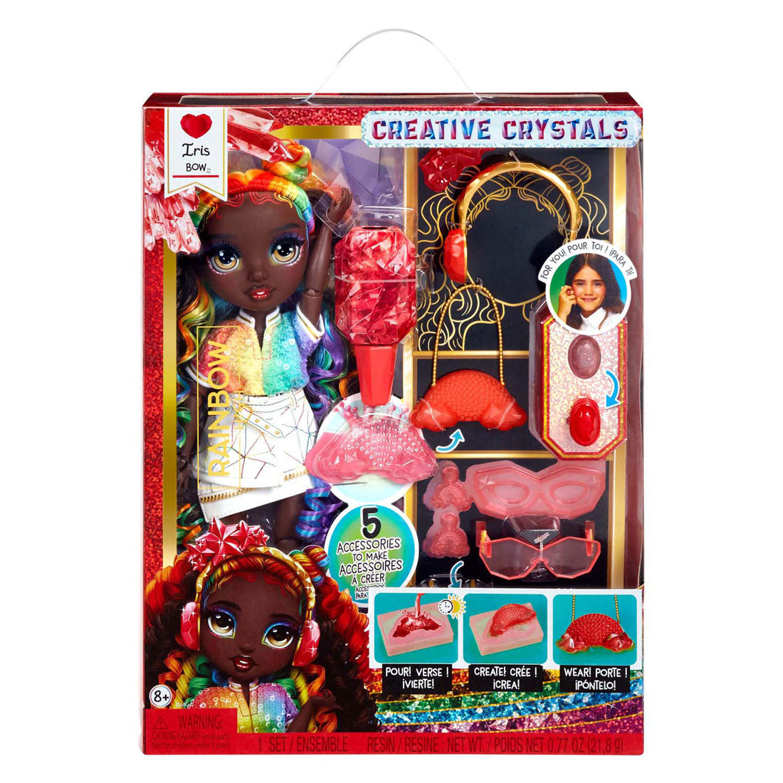 MGA Entertainment Rainbow High Crystal Fashion Pop - Rainbows