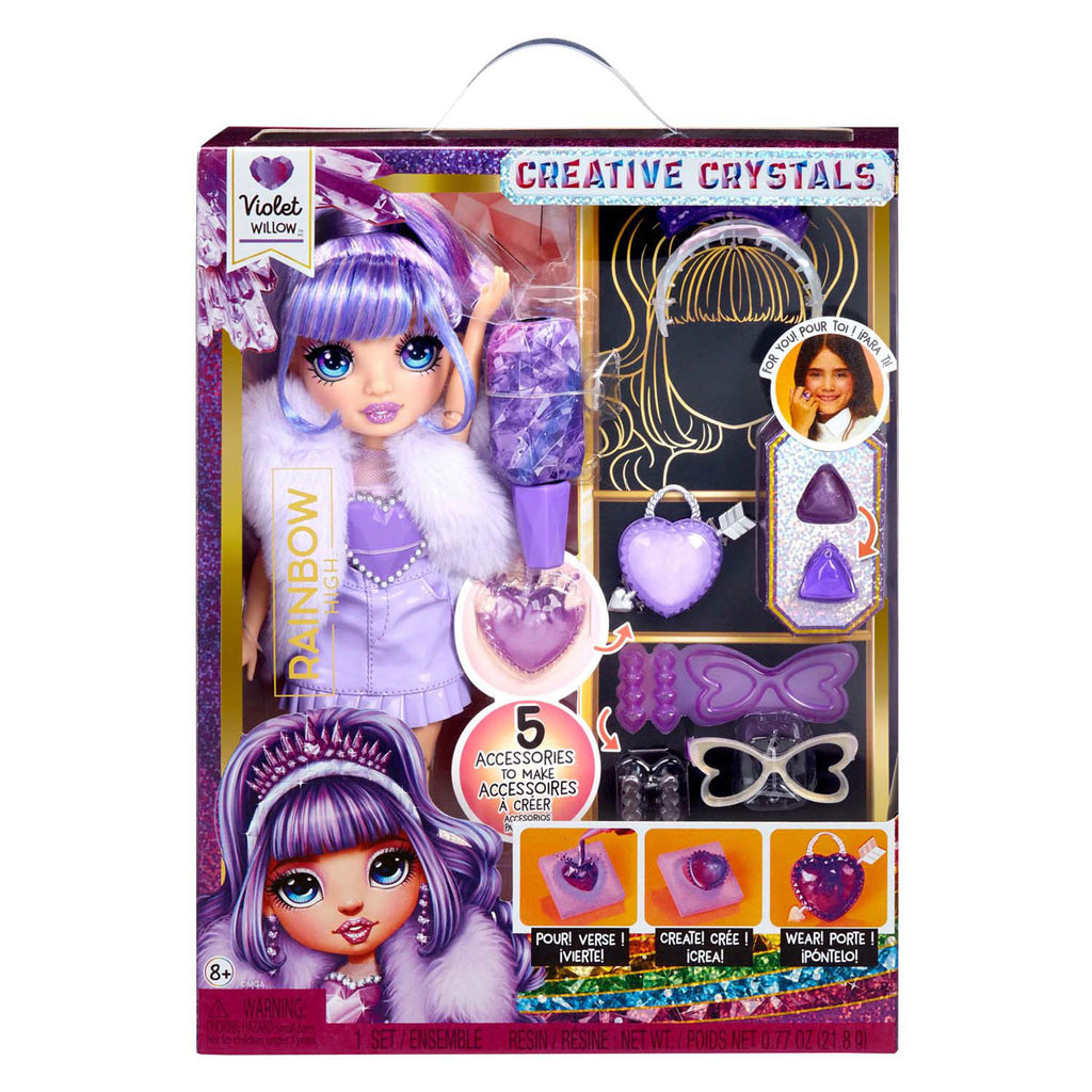 MGA Entertainment Rainbow High Crystal Fashion Modepuppe - violett