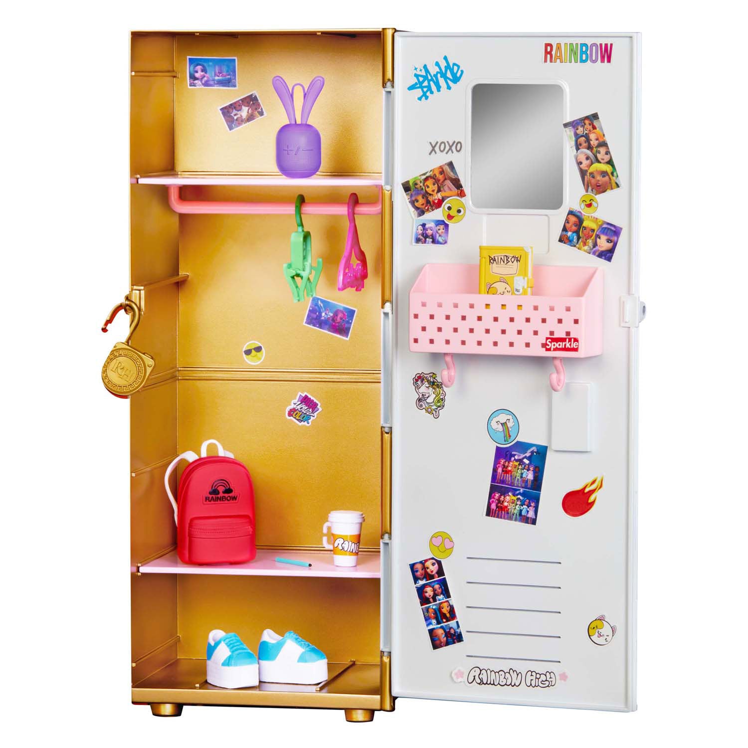 MGA Entertainment Rainbow High sicheres Spielset mit Zubehör