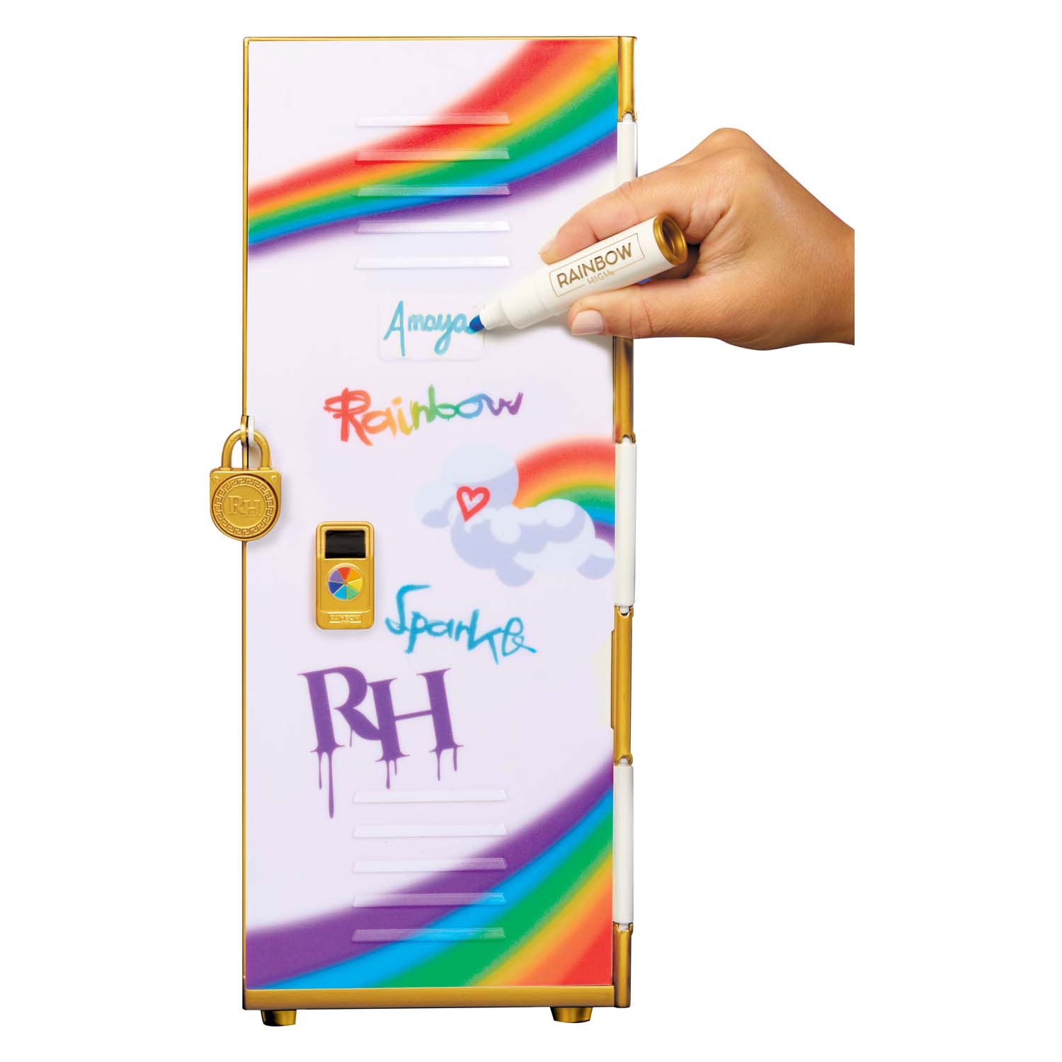 MGA Entertainment Rainbow High sicheres Spielset mit Zubehör