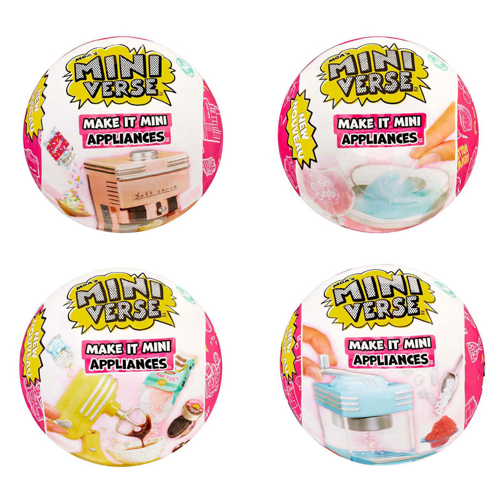 Mga entertainment mga's miniverse - make it mini appliances series 2 verzamelen