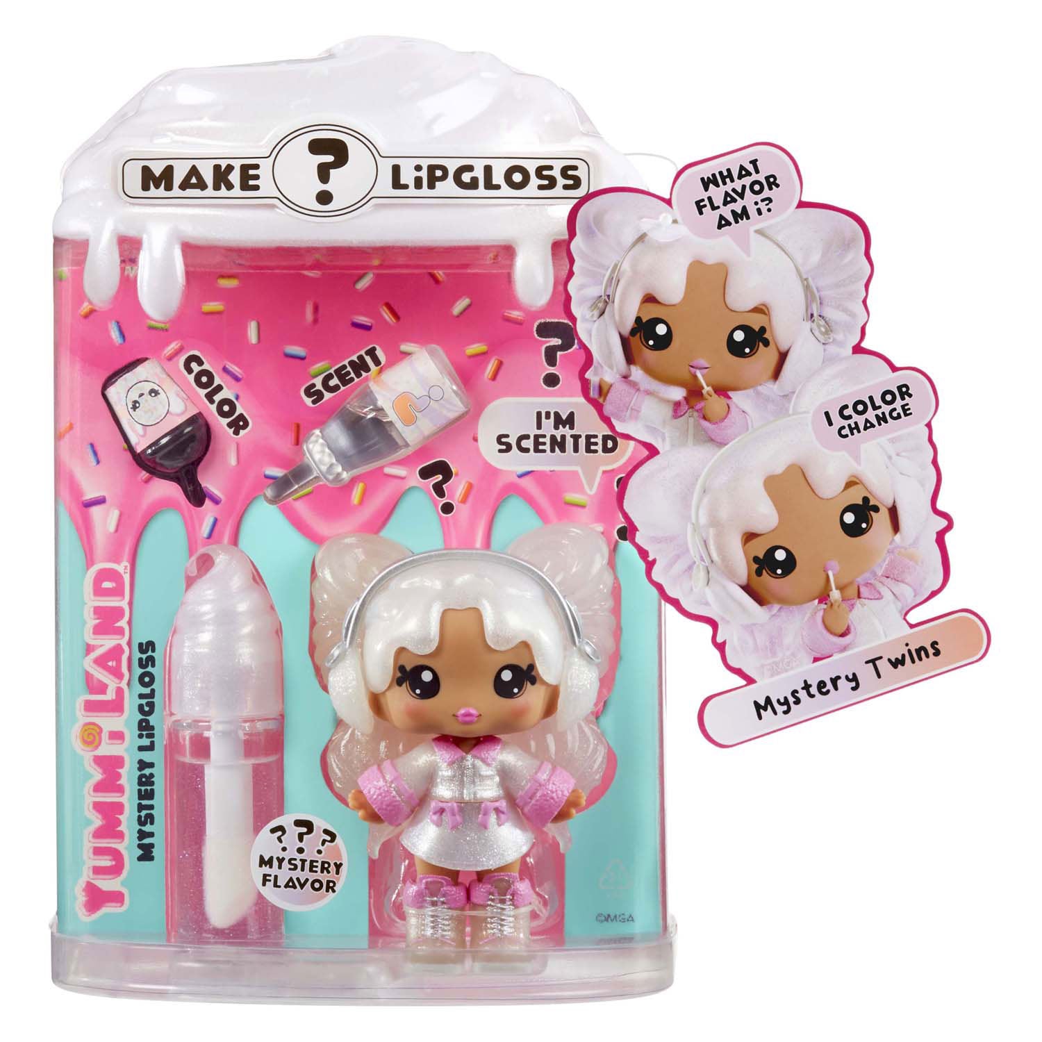 MGA Entertainment Yummiland Puppe – Überraschungsspielzeug Serie 2 mit Lipgloss-Set