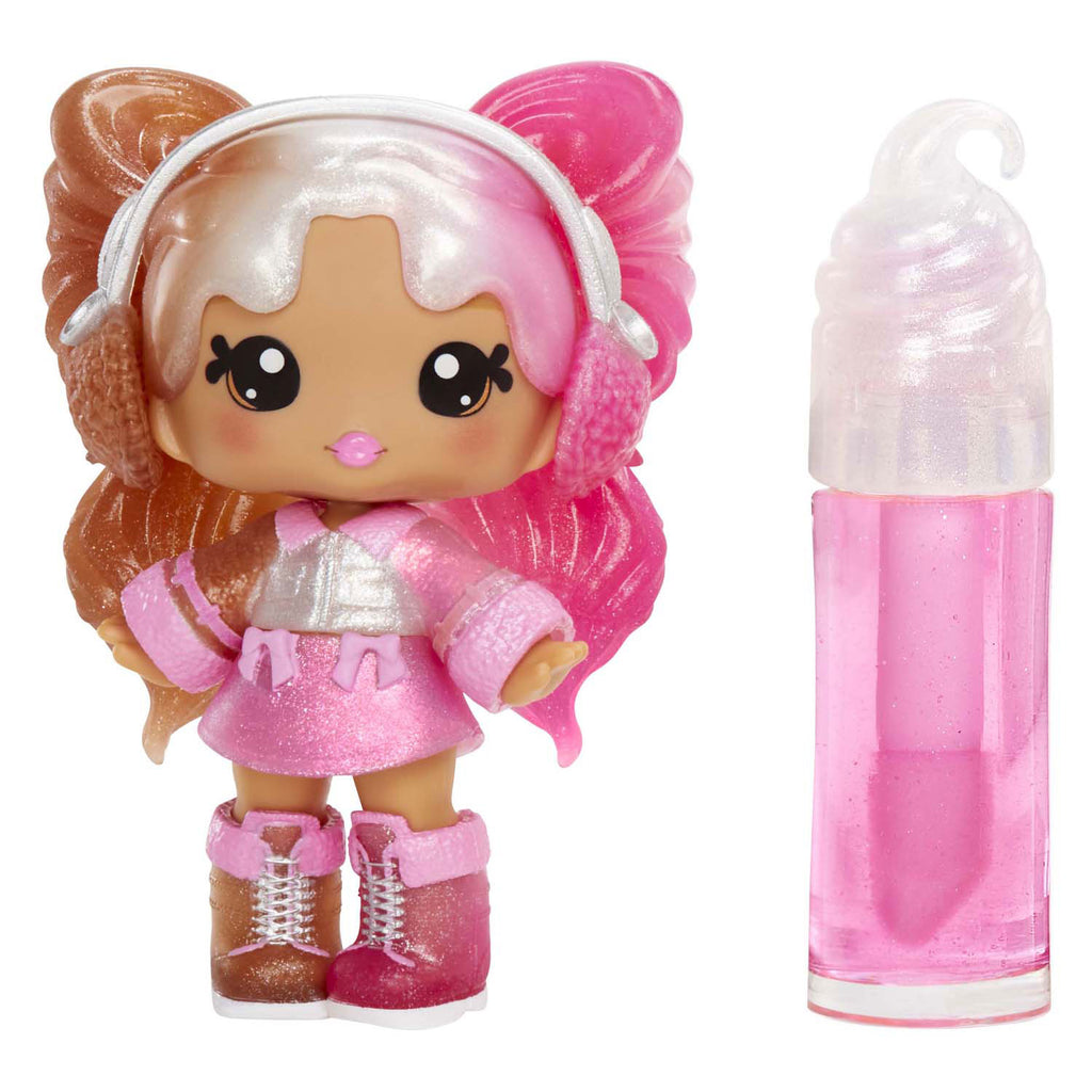 MGA Entertainment Yummiland Puppe – Überraschungsspielzeug Serie 2 mit Lipgloss-Set