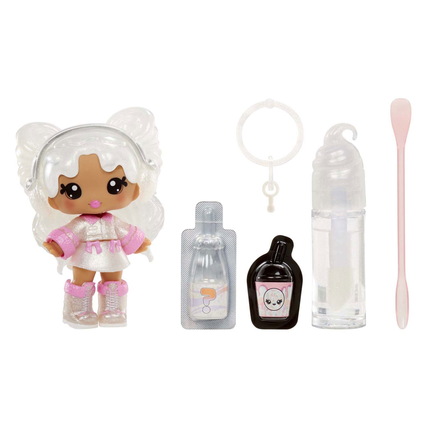 MGA Entertainment Yummiland Puppe – Überraschungsspielzeug Serie 2 mit Lipgloss-Set
