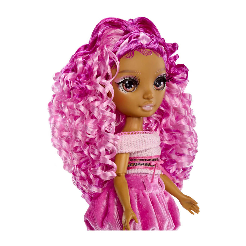 MGA Entertainment Regenbogen-Glitzer-Modepuppe rosa