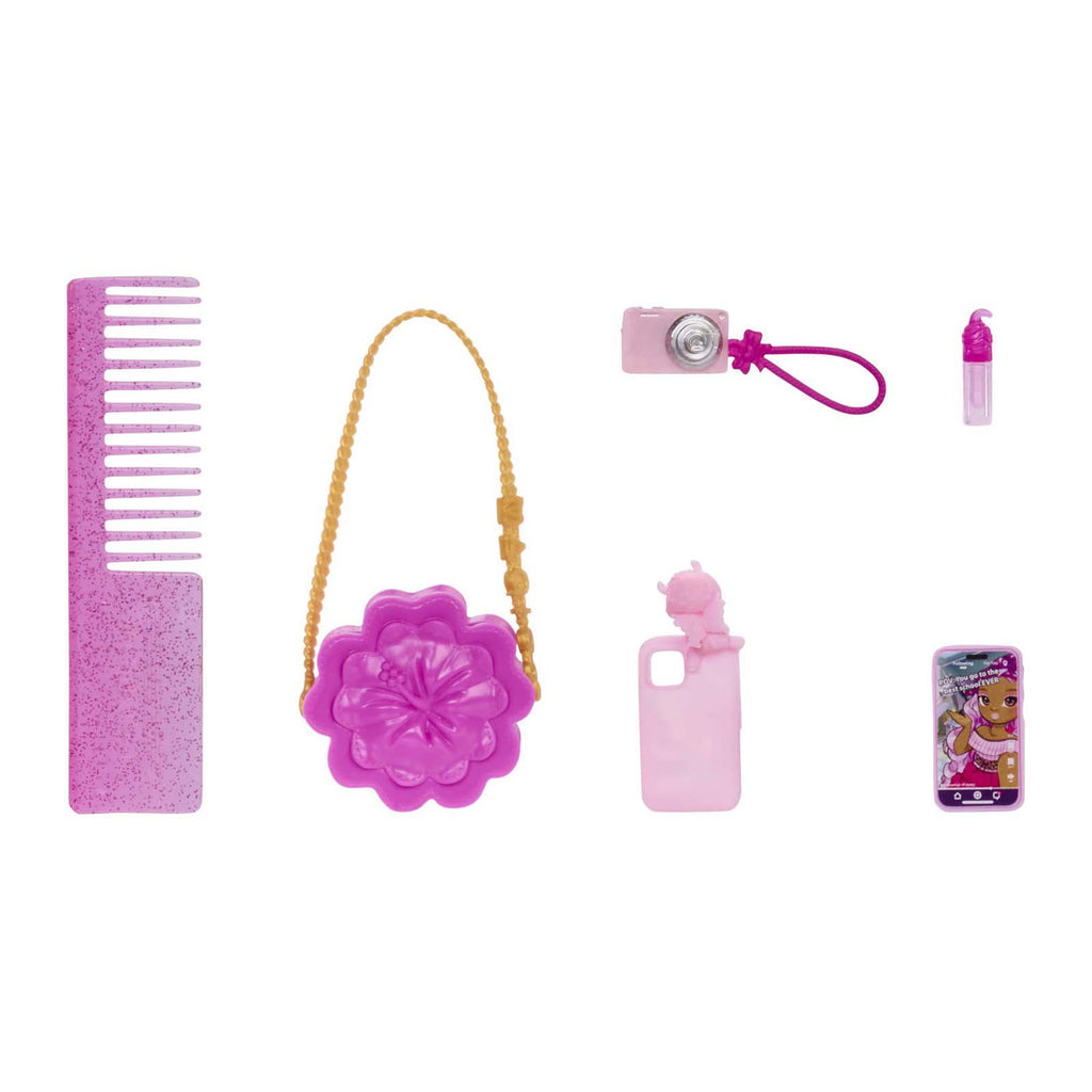 MGA Entertainment Regenbogen-Glitzer-Modepuppe rosa