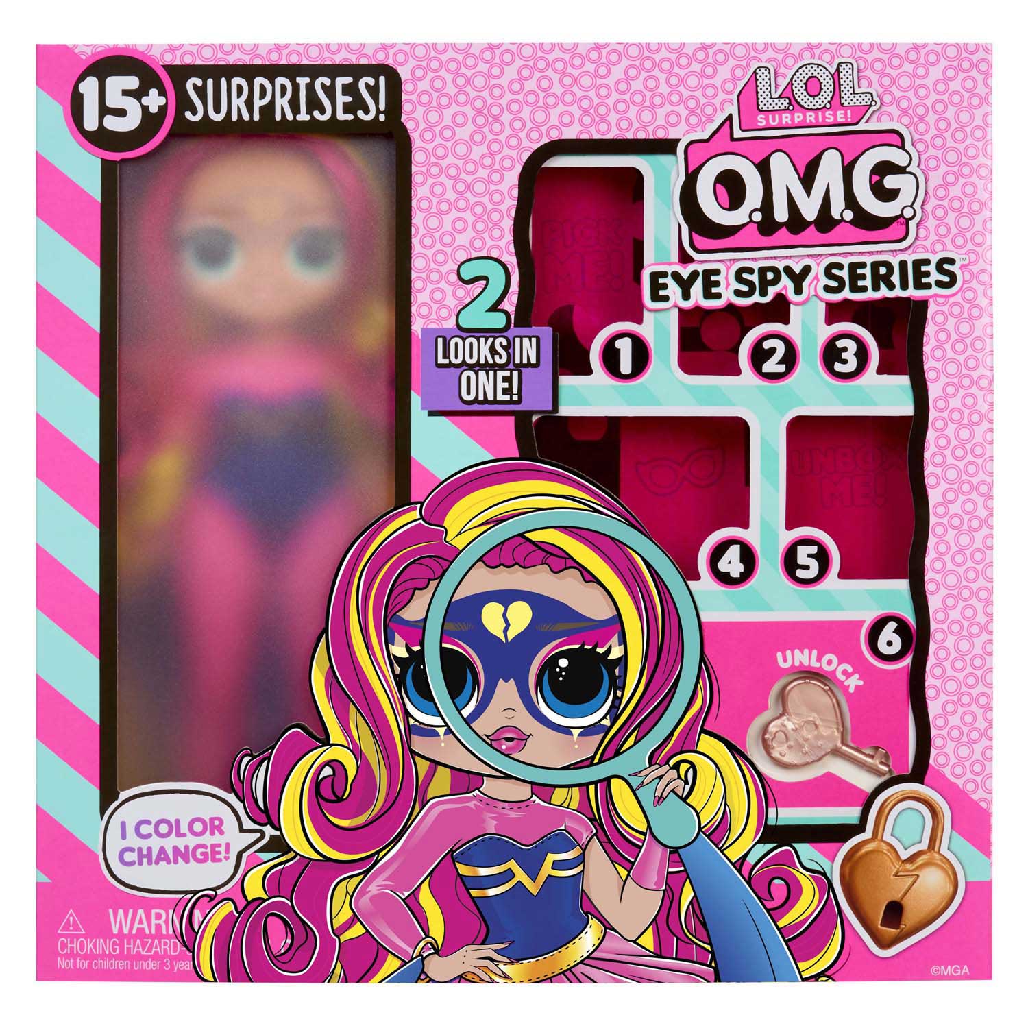 L.o.l. surprise! omg eye spy – superhero