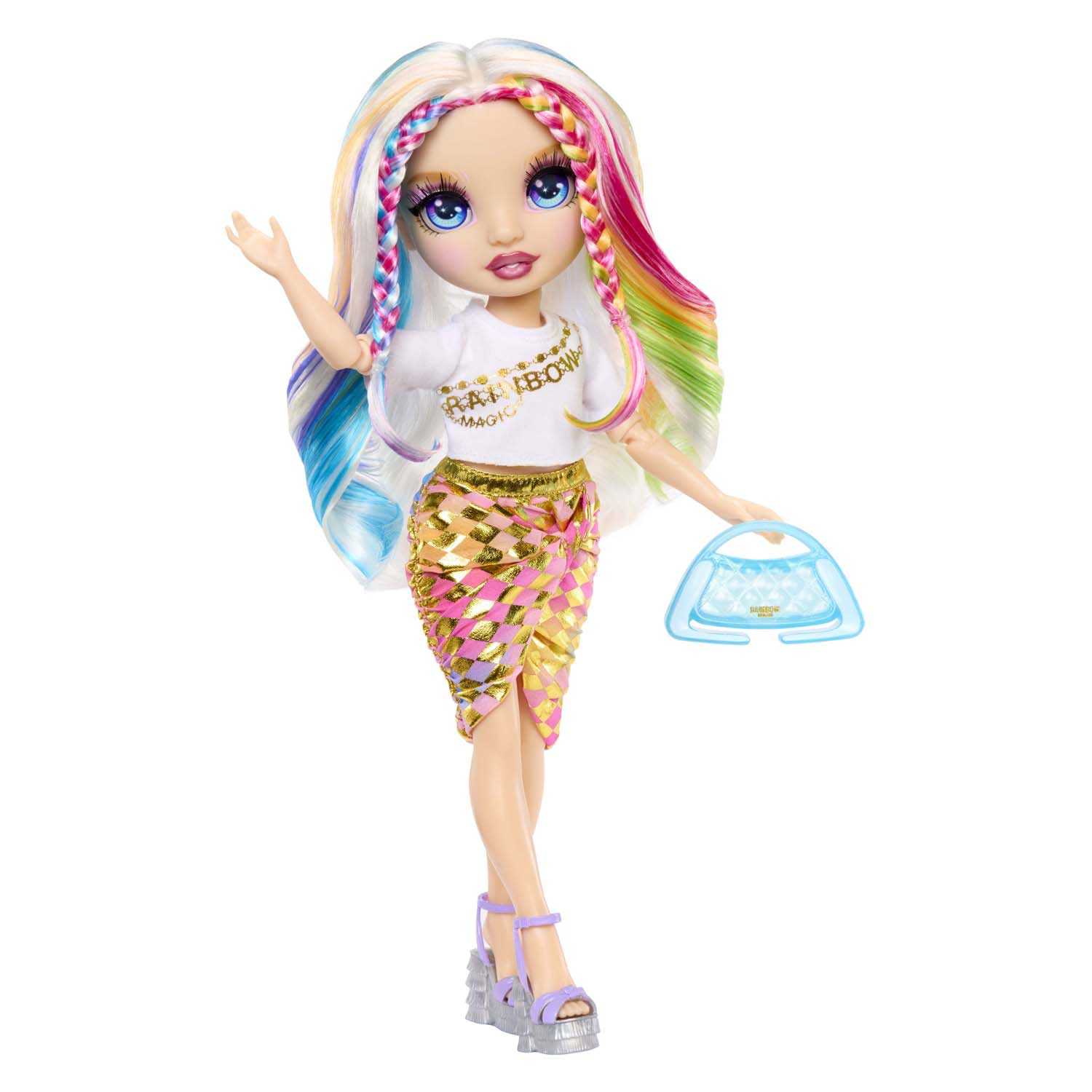 MGA Entertainment Rainbow High Amayas Regenbogen-Kleiderschrank-Spielset