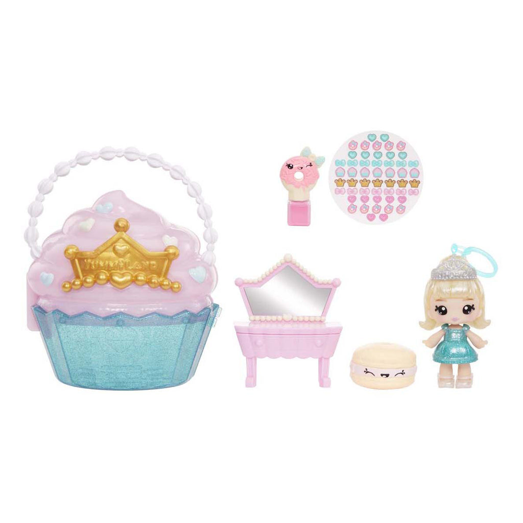 MGA Entertainment Beauty-Taschen-Spielset und Lipgloss-Puppe – Cupcake