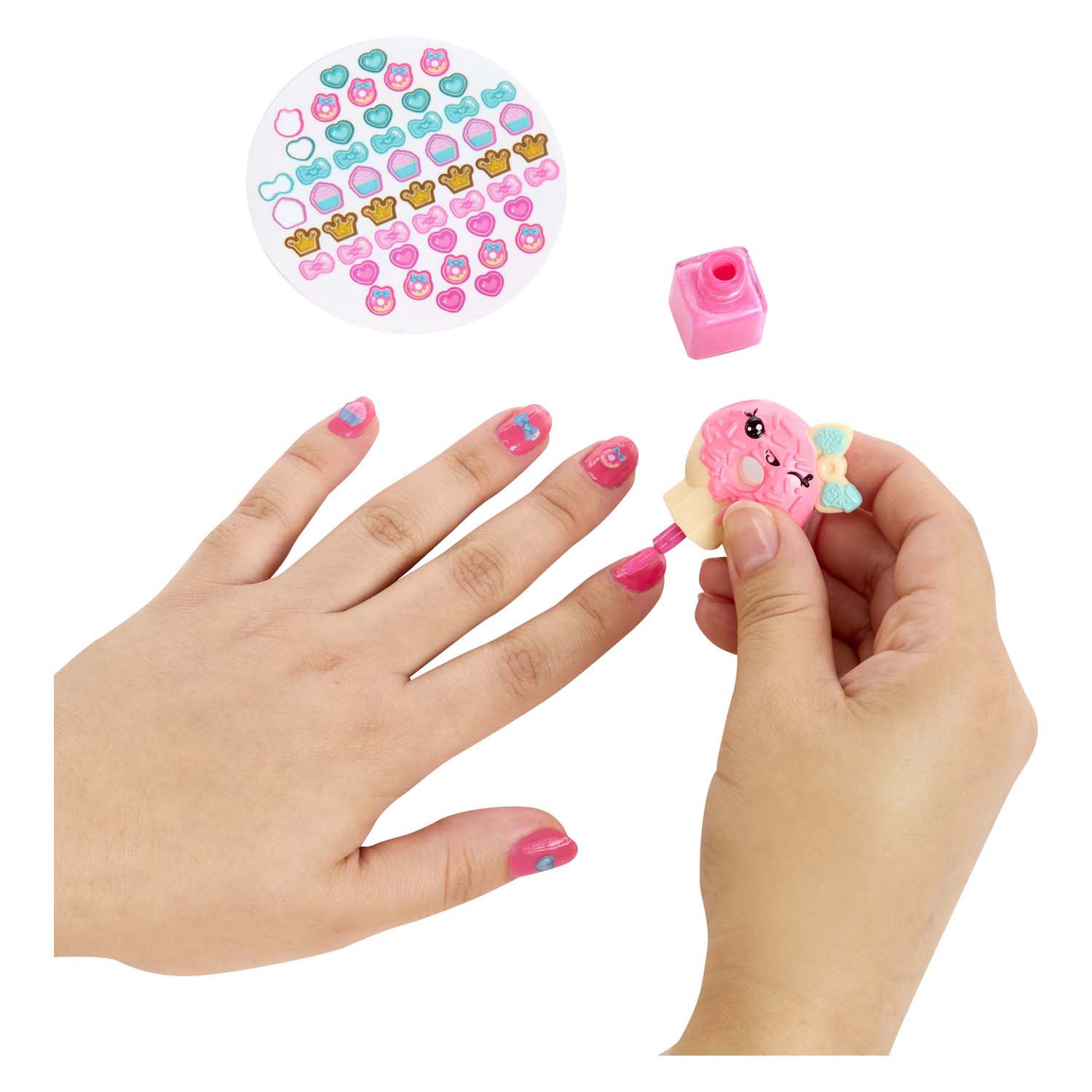 MGA Entertainment Beauty-Taschen-Spielset und Lipgloss-Puppe – Cupcake